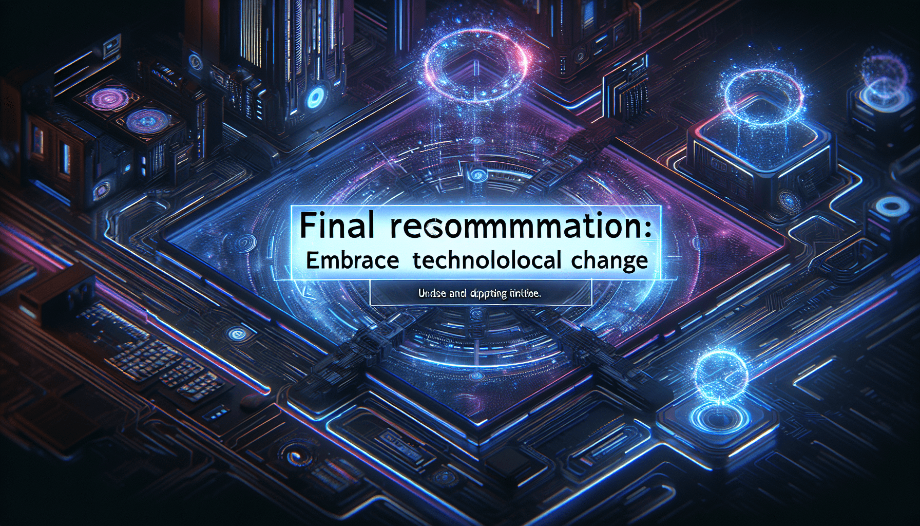 RECOMENDACIÓN FINAL: ABRAZAR EL CAMBIO TECNOLÓGICO
